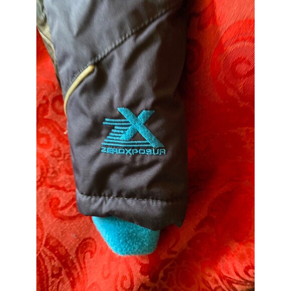 zero exposure child's boys? parka blue camo 3T - Picture 3 of 9